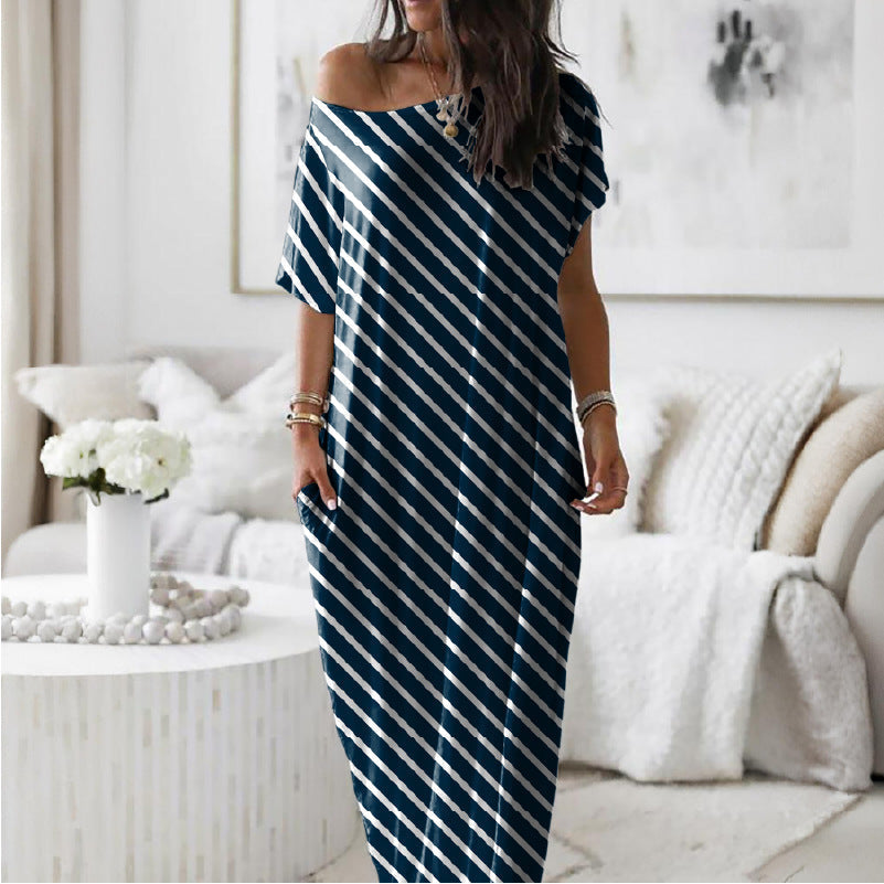 COSIMA | Lockeres Maxikleid