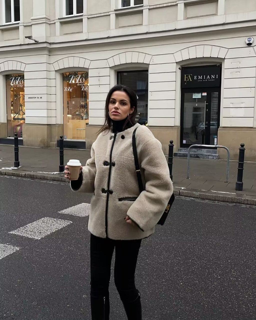 NOLA | Zeitlose Teddy-Fleece-Jacke
