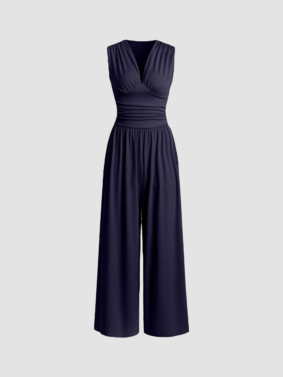 CHELSEA | Ärmelloser Wide-Leg-Jumpsuit