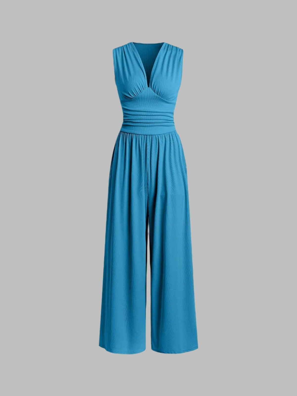 CHELSEA | Ärmelloser Wide-Leg-Jumpsuit