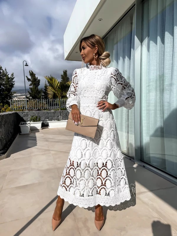 Noor - Romantisches Spitzenkleid