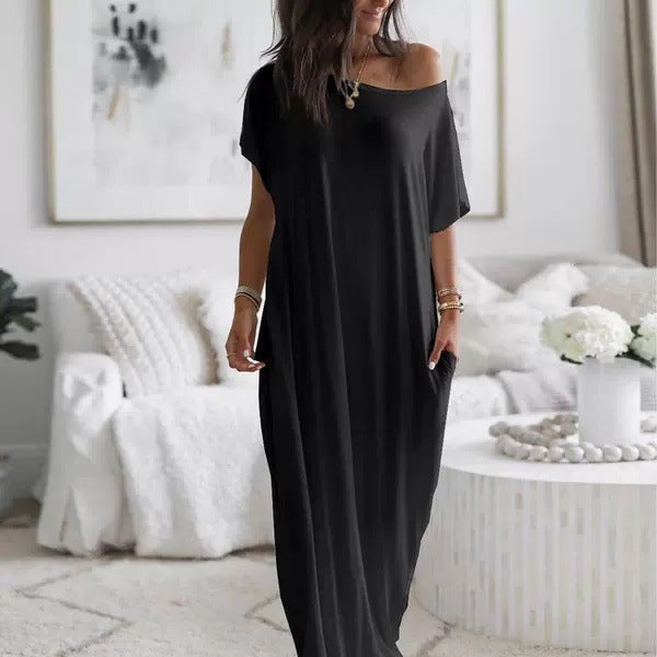 COSIMA | Lockeres Maxikleid