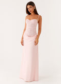 SARAH | Maxikleid mit Zarter Spitze