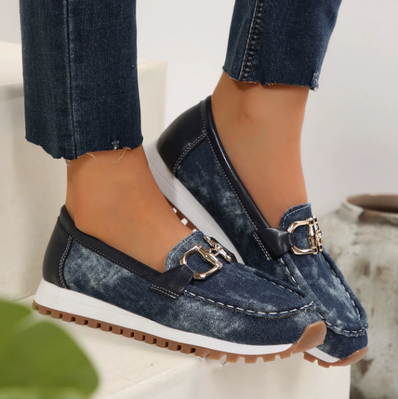 Eliza - Hybride Schnallen-Loafer