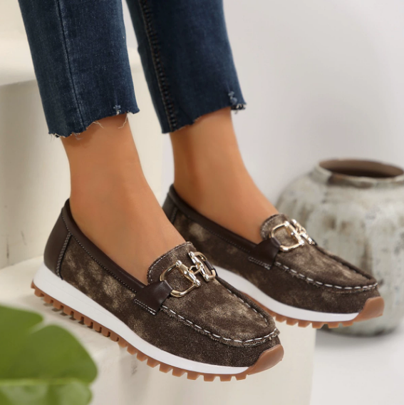 Eliza - Hybride Schnallen-Loafer