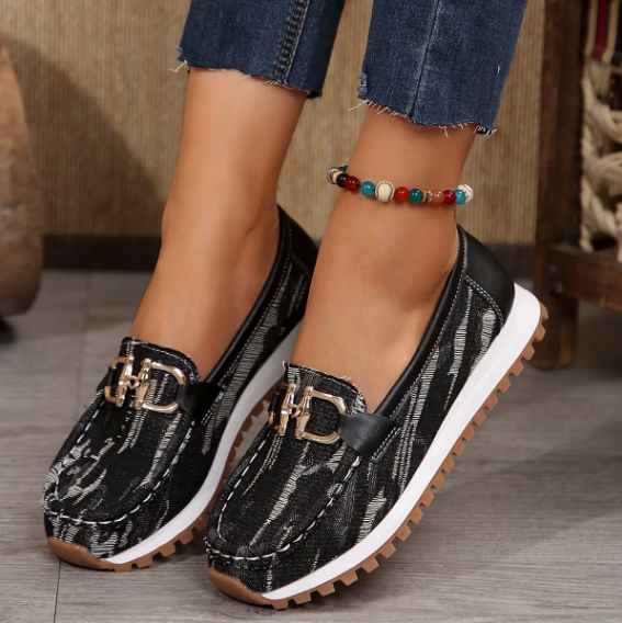 Eliza - Hybride Schnallen-Loafer