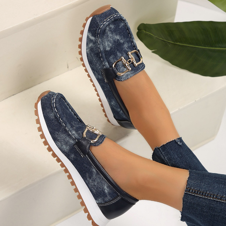 Eliza - Hybride Schnallen-Loafer