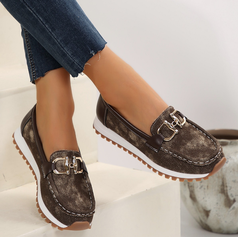 Eliza - Hybride Schnallen-Loafer