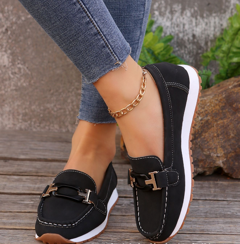 Emily - Verbundene Ketten-Loafer