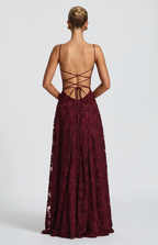 SOFIA | Elegantes Spitzen Maxi Kleid