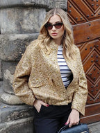 LANI | Elegante Perlen-Pailletten-Jacke