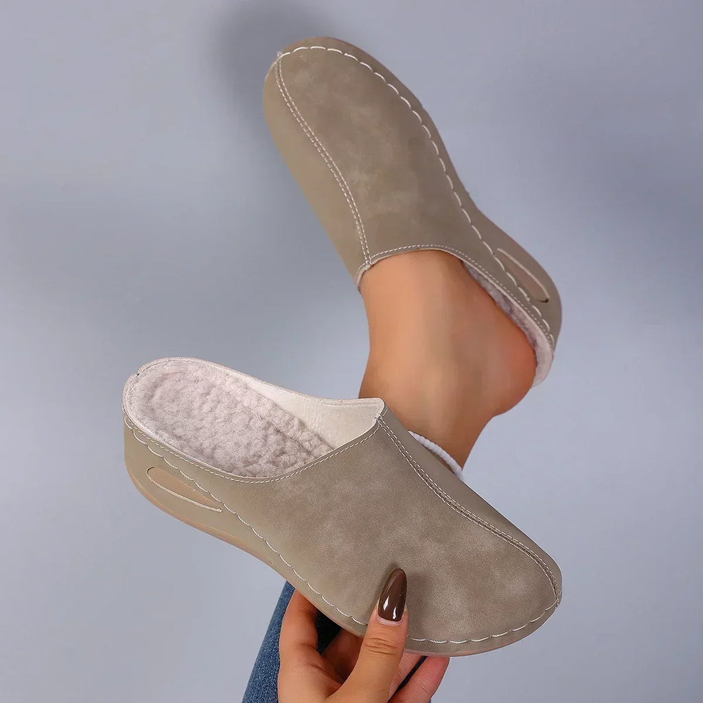 Amélie™| Warme orthopädische Hausschuhe für täglichen Komfort