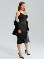 LOVIS | Midikleid mit Integrierter Shapewear