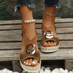 Zara | Elegante Plateau Sandalen