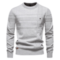 Burkhard | Stilvoller Herrenpullover mit Karodesign