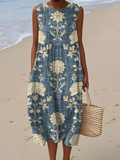 DEMI | Boho-Midikleid