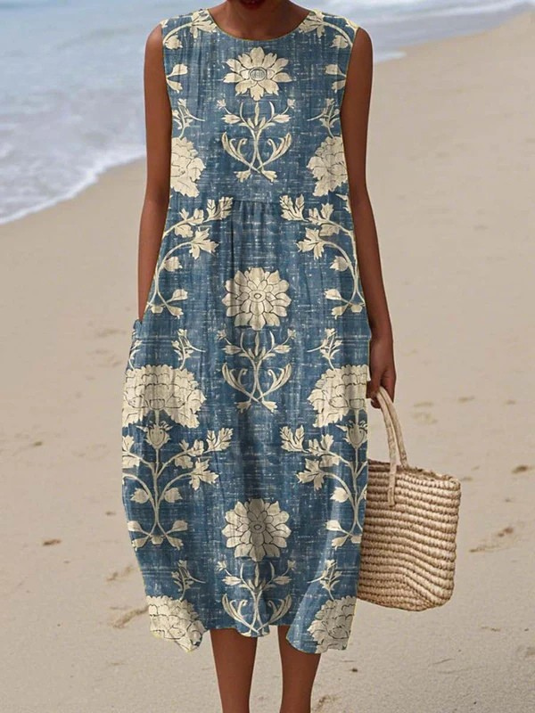 DEMI | Boho-Midikleid