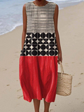 INDIE | Midikleid mit Colorblock-Design