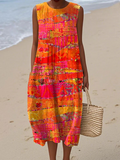 RUE | Sunset-Midikleid