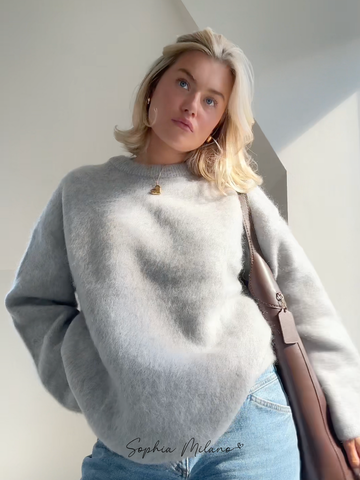 SOPHIA | Mohair Crewneck
