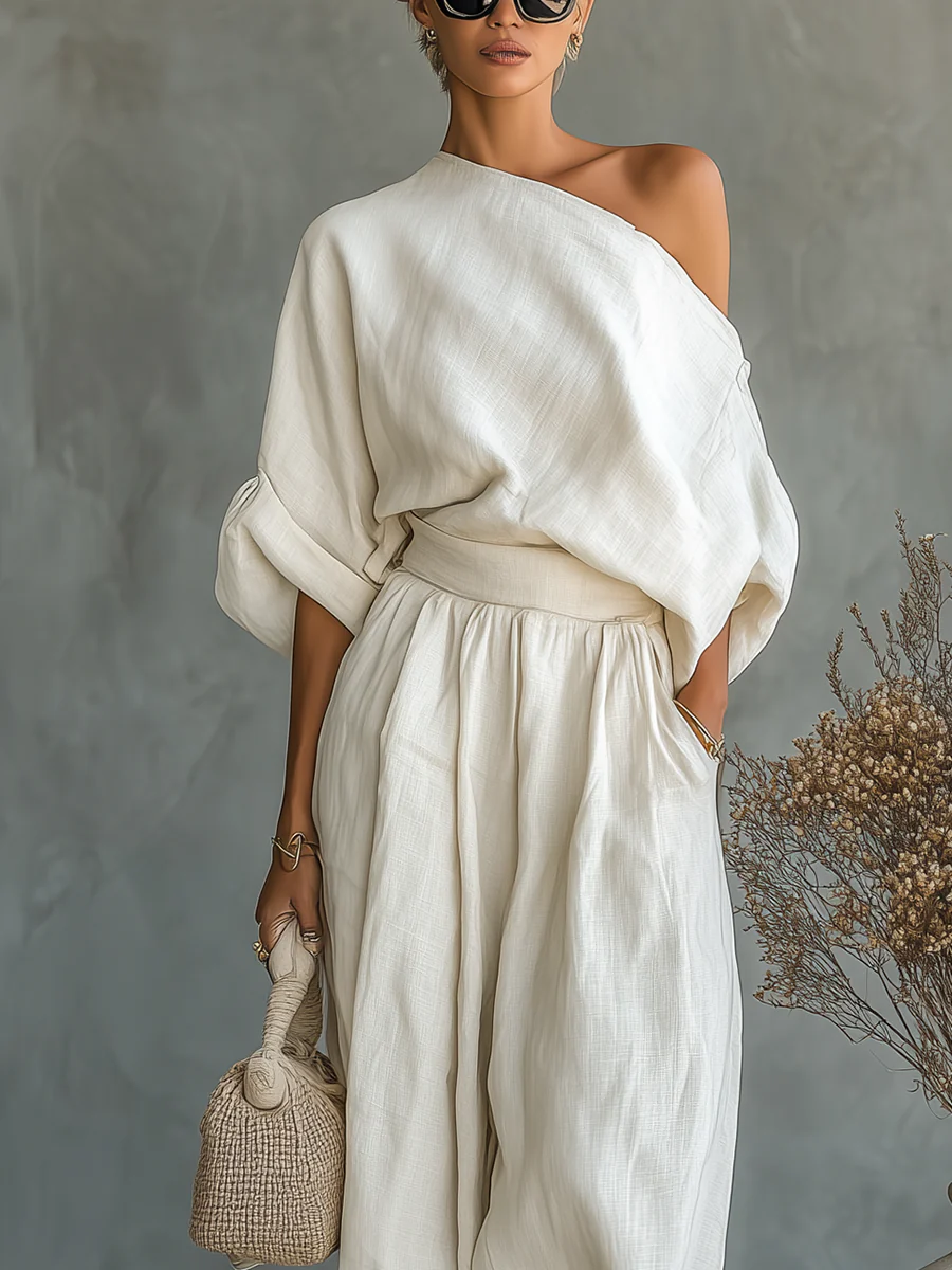 MILA | Off-Shoulder-2-Teiliges Set