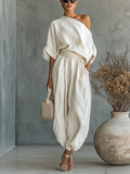 MILA | Off-Shoulder-2-Teiliges Set