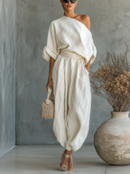 MILA | Off-Shoulder-2-Teiliges Set