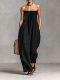 NINA | Trägerloser Wide-Leg-Jumpsuit