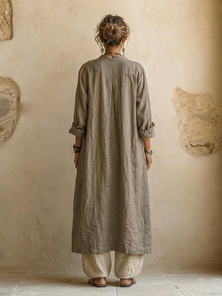 FLORENCE | Zweiteiliges Set in Leinenoptik