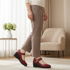 LYDIA | Bequeme Mary Jane Keilschuhe