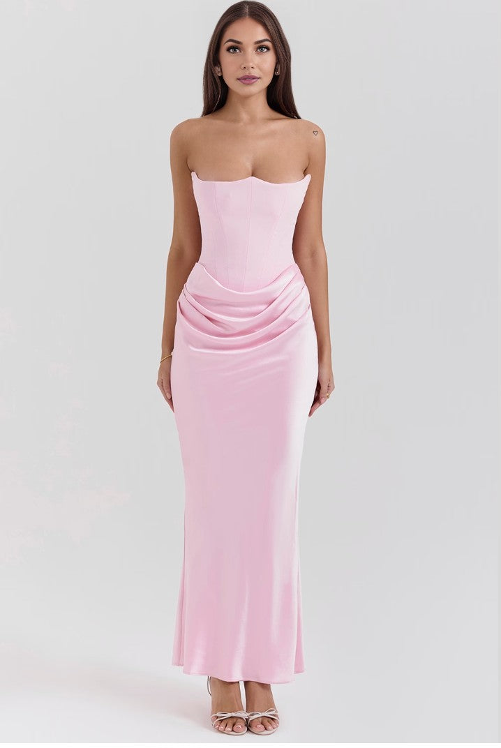 MILA | Figurbetontes Maxikleid