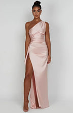 SARA | Elegantes One-Shoulder Maxikleid