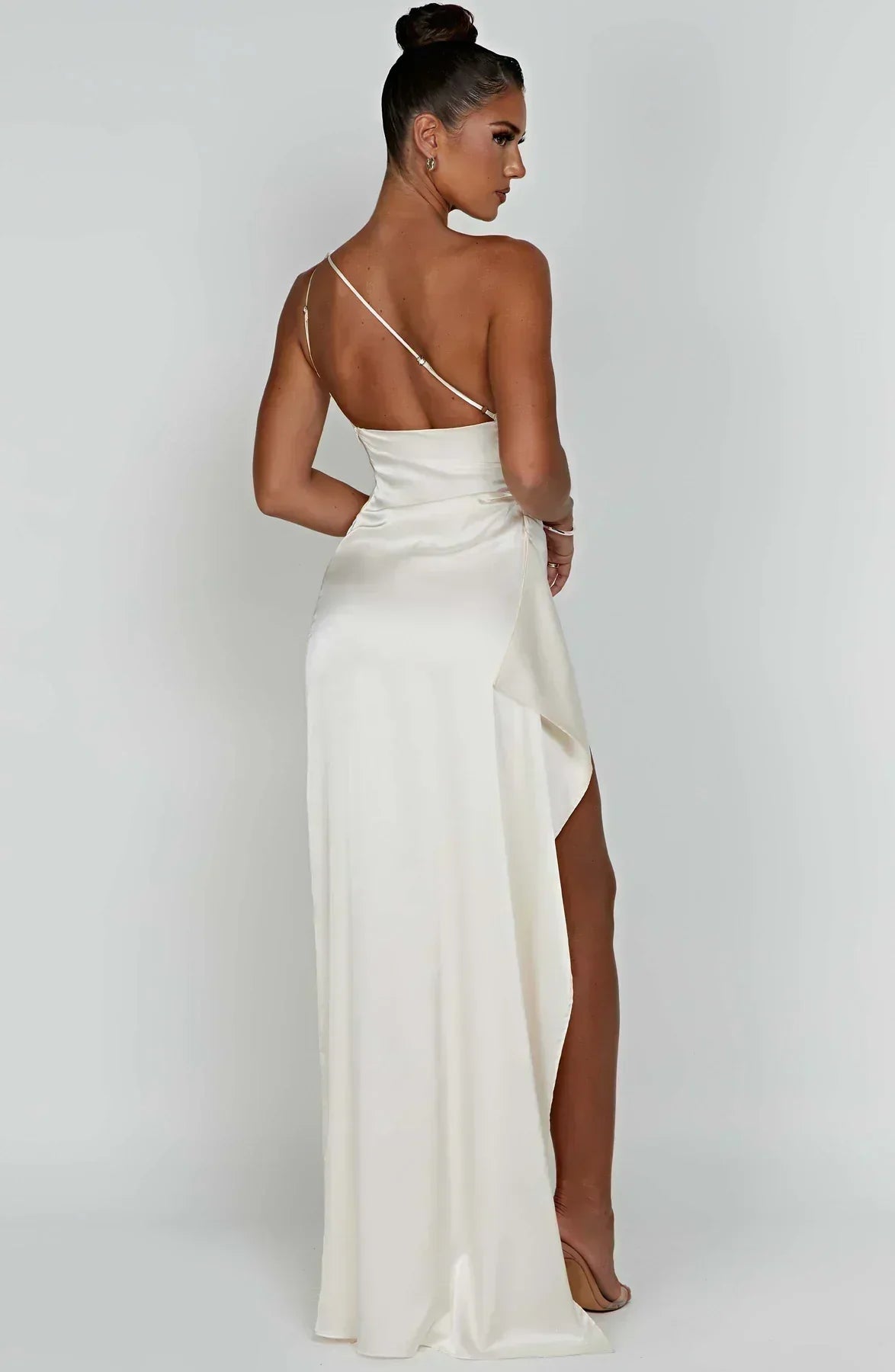 SARA | Elegantes One-Shoulder Maxikleid