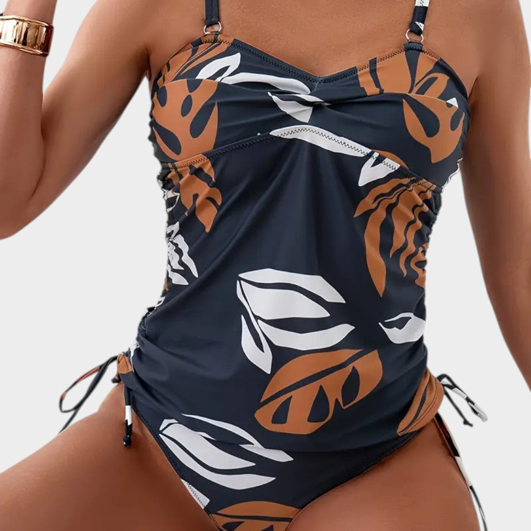 CARMEL | Tropisches Side-Tie-Tankini