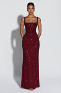 ROSALIND | Maxikleid mit Eckigem Ausschnitt