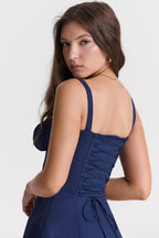 LUCIE Sommerkleid - Dunkelblau
