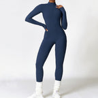 LUNA | Figurbetonter Zip-Jumpsuit