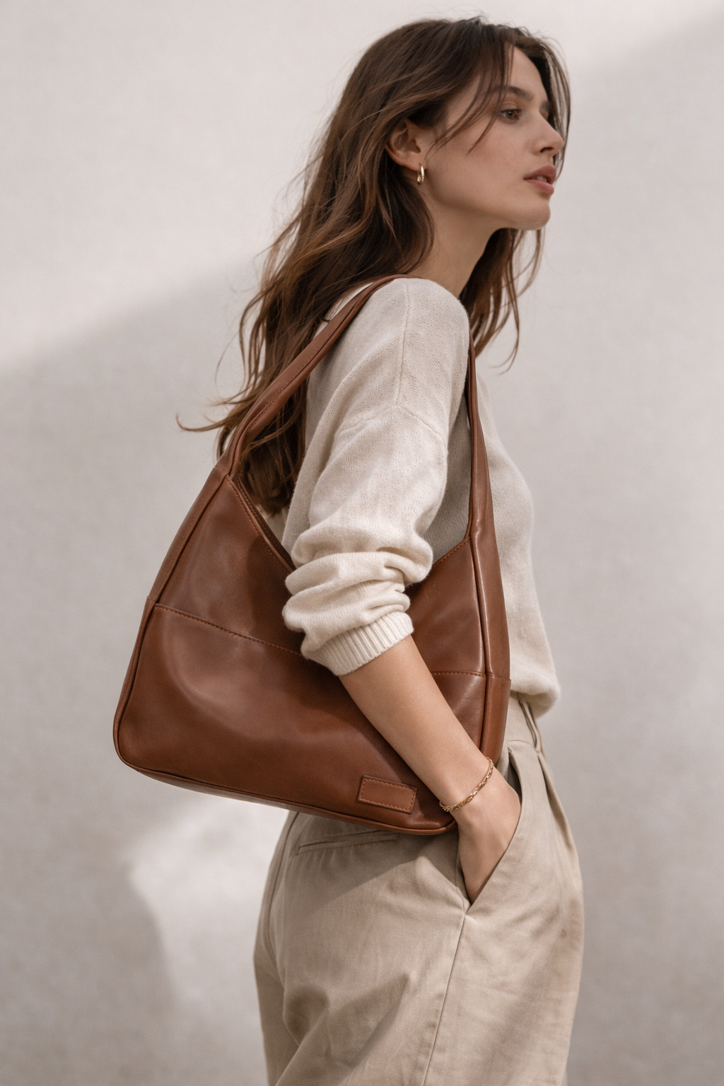 LAVERTA SIENA | Minimalistische Schultertasche