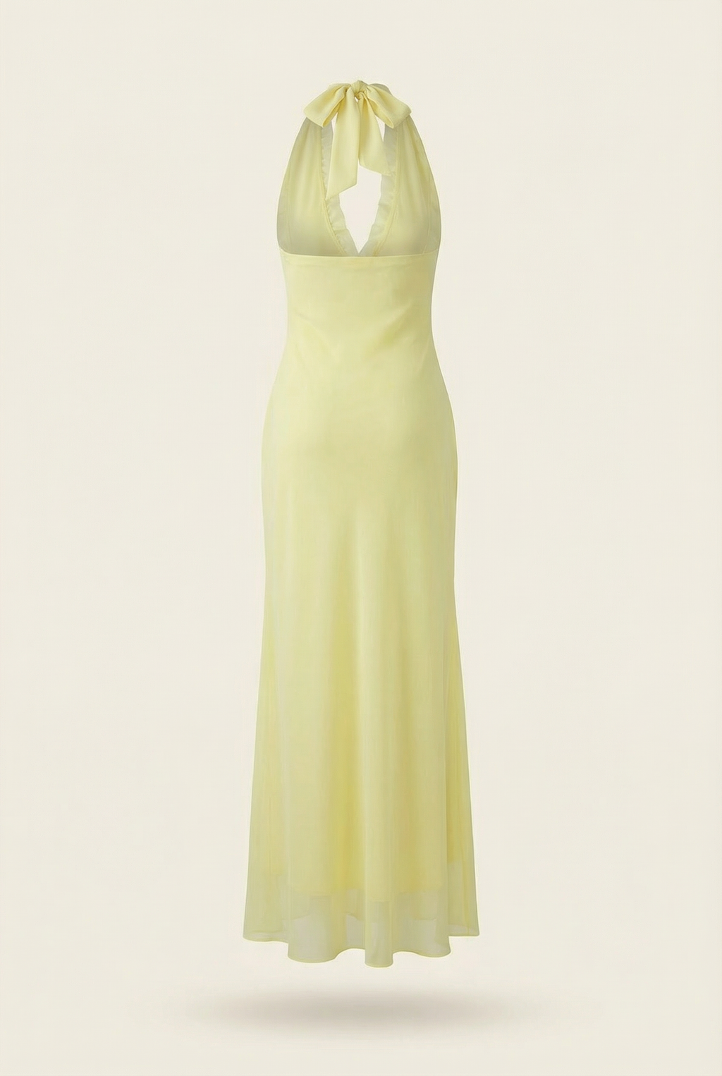 ESMEE | Fließendes Maxikleid mit Volant-Details