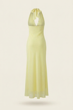 ESMEE | Fließendes Maxikleid mit Volant-Details