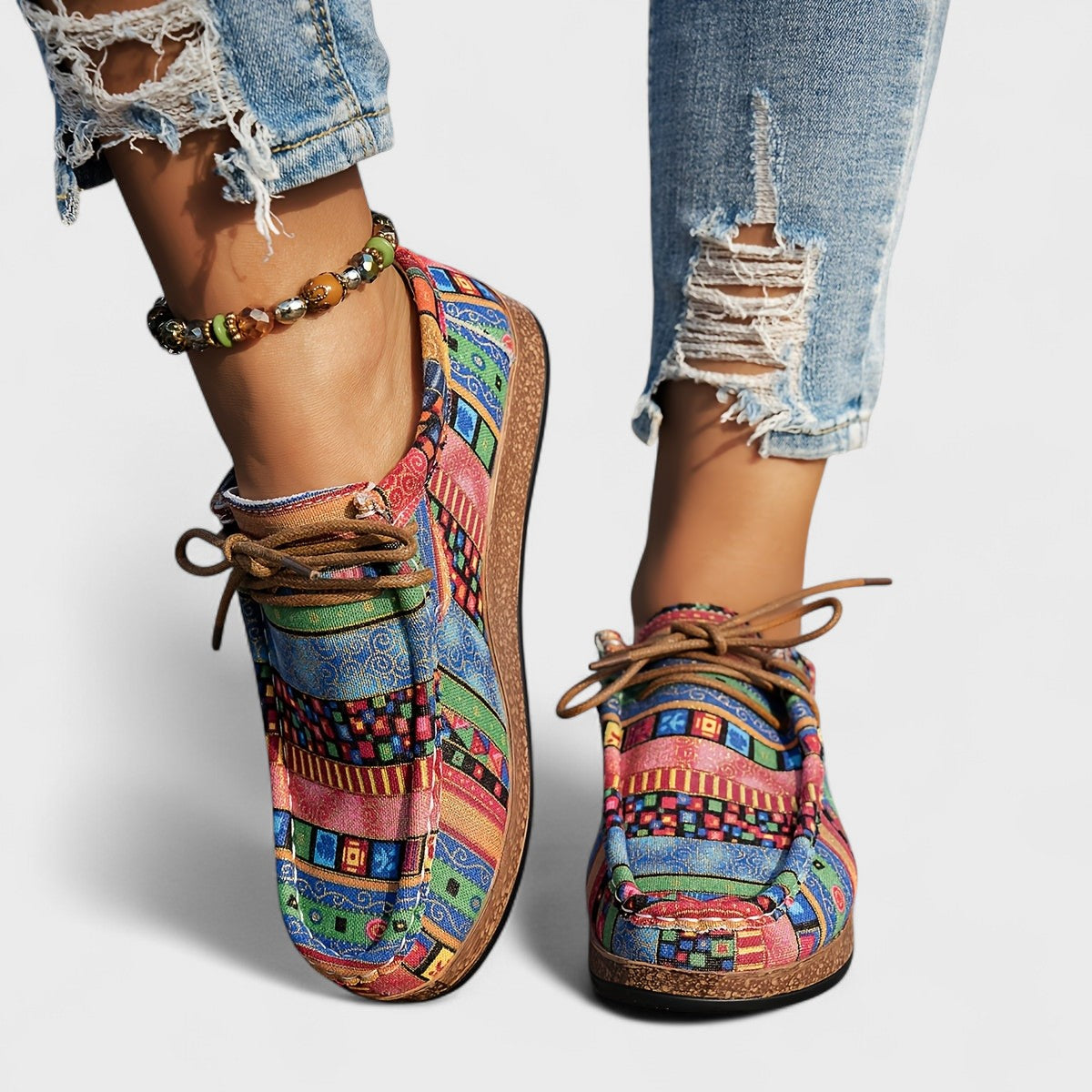 Virella | Farbenfrohe Komfort Sneaker
