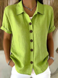 ZARA | Bluse mit Knopfleiste