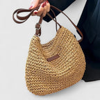 KATHY | Minimalistische Geflochtene Strohtasche
