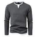 Alwin | Premium Langarmshirt aus gekämmter Baumwolle