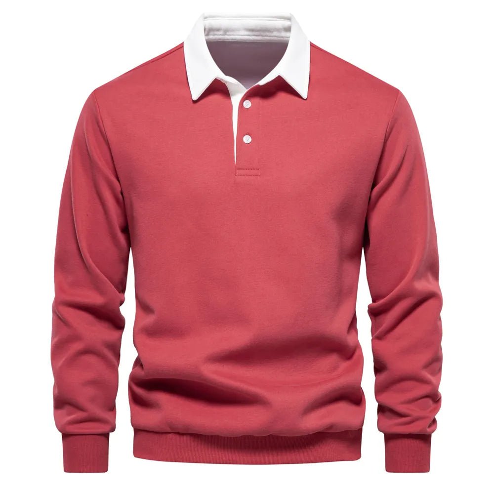 Raphael | Klassisches Rugby-Poloshirt für Herren