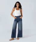 EMMA | Hoch taillierte Baggy-Hose