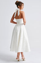 MELISSA | Luxuriöses Korsett-Midikleid
