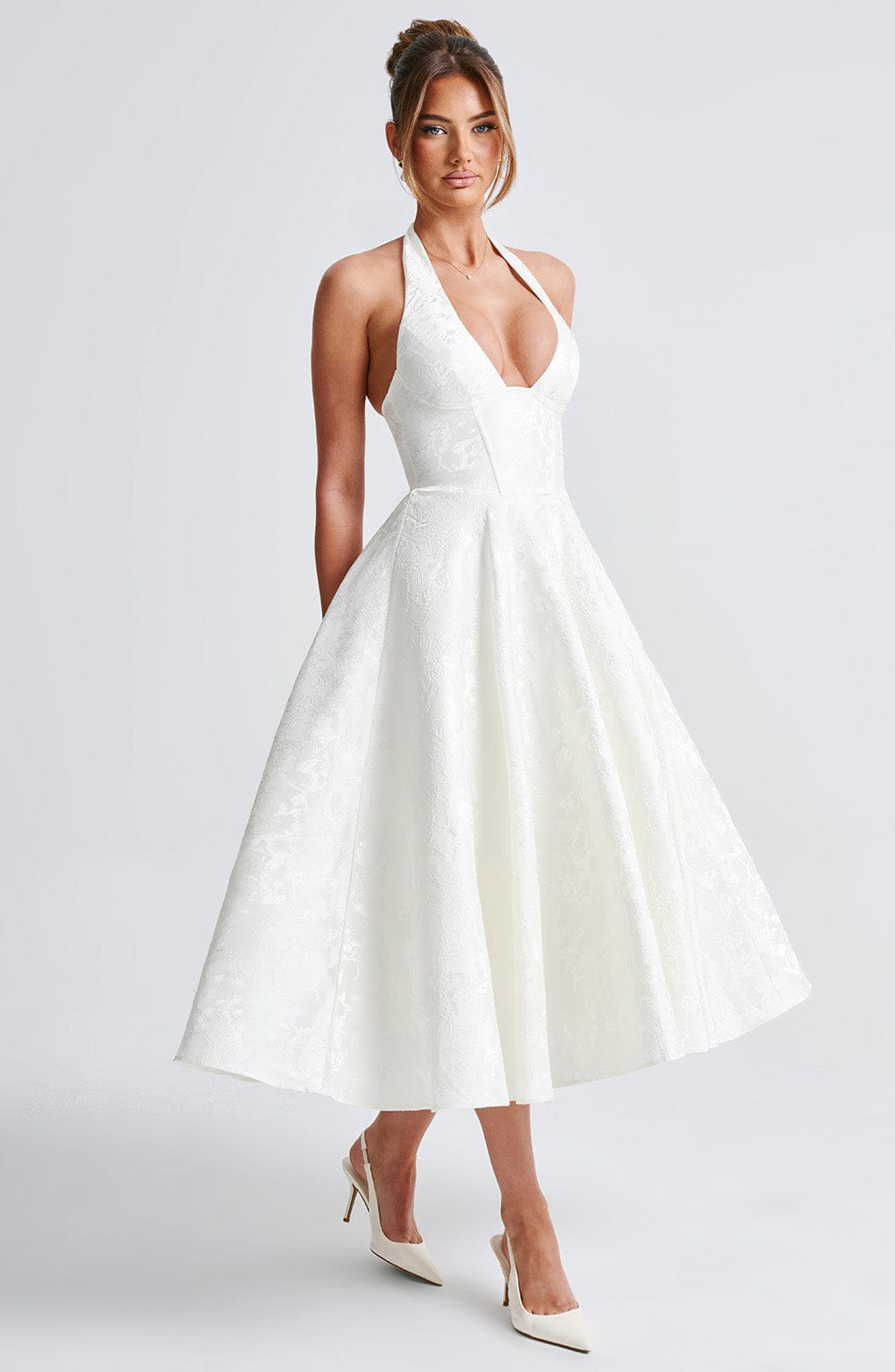 MELISSA | Luxuriöses Korsett-Midikleid