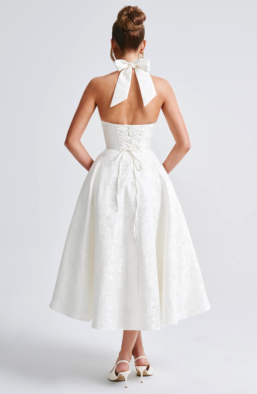 MELISSA | Luxuriöses Korsett-Midikleid