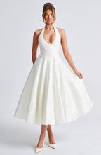 MELISSA | Luxuriöses Korsett-Midikleid
